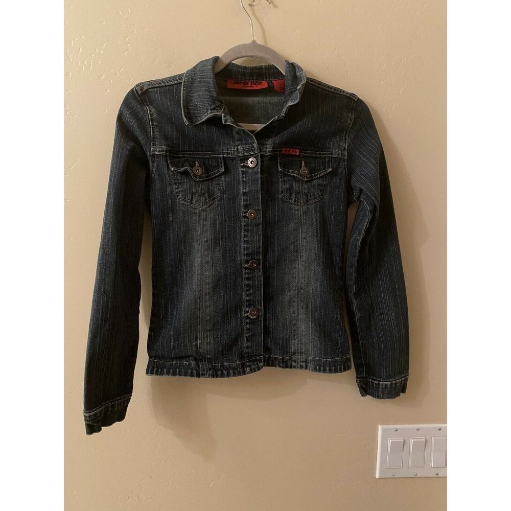 Jane Doe Jean Jacket. Dark Wash Sz.M